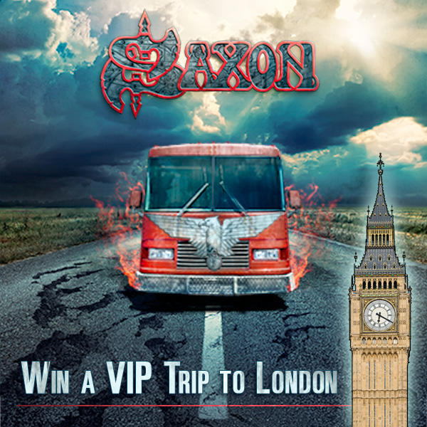 Saxon - VIP-Trip nach London