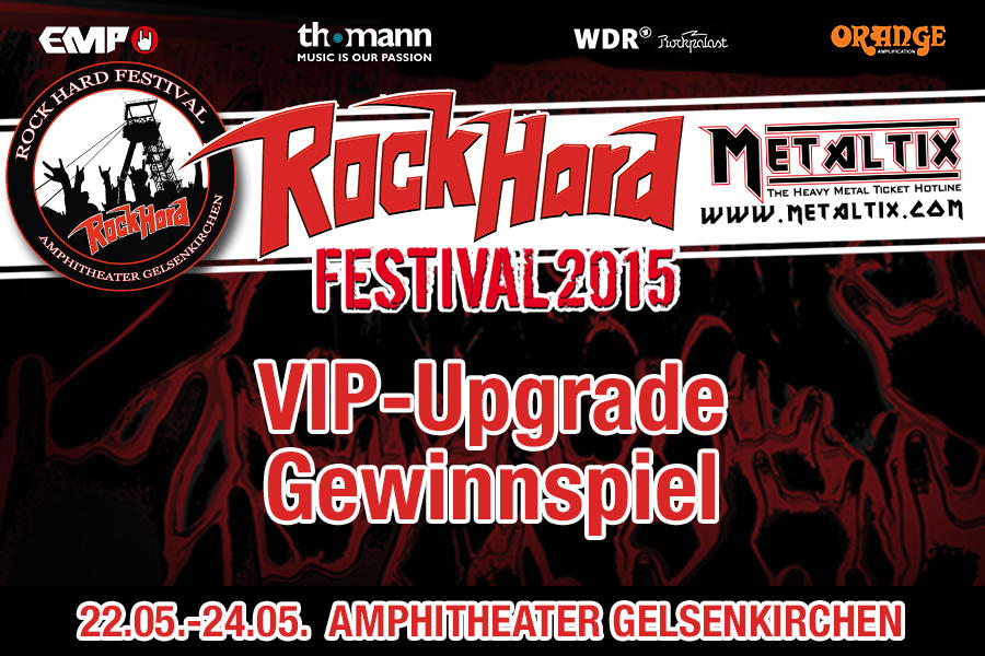 Win a VIP upgrade for Rock Hard Festival