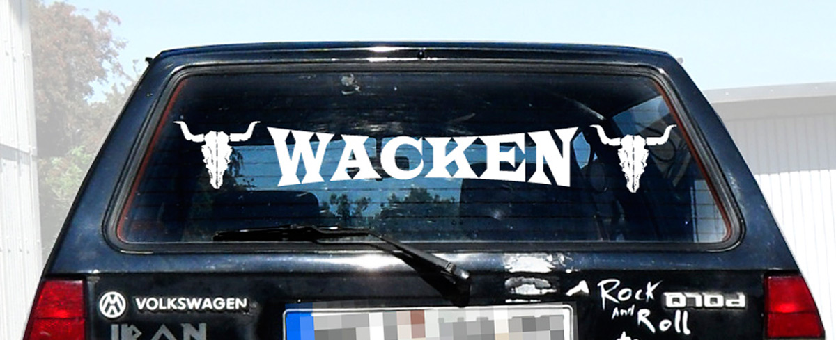 Wacken Heckscheibenaufkleber w o a heckscheibenaufkleber wacken lang www Wacken Heckscheibenaufkleber w o a heckscheibenaufkleber wacken lang www