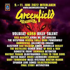 GREENFIELD FESTIVAL 2020  | www.metaltix.com