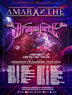 AMARANTHE & DRAGONFORCE  | www.metaltix.com
