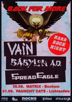 VAIN + BABYLON A.D. + SPREAD EAGLE